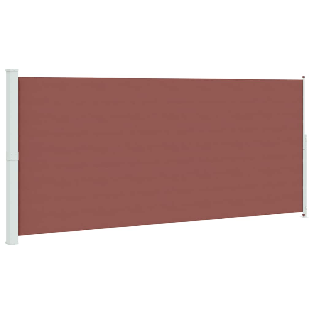 Tuinscherm uittrekbaar 220x500 cm bruin is nu te koop bij PeponiXL, paradijselijk wonen!