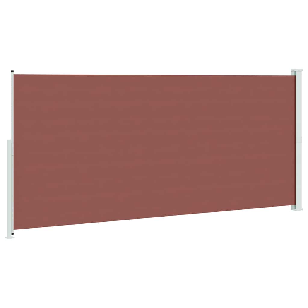 Tuinscherm uittrekbaar 220x500 cm bruin is nu te koop bij PeponiXL, paradijselijk wonen!