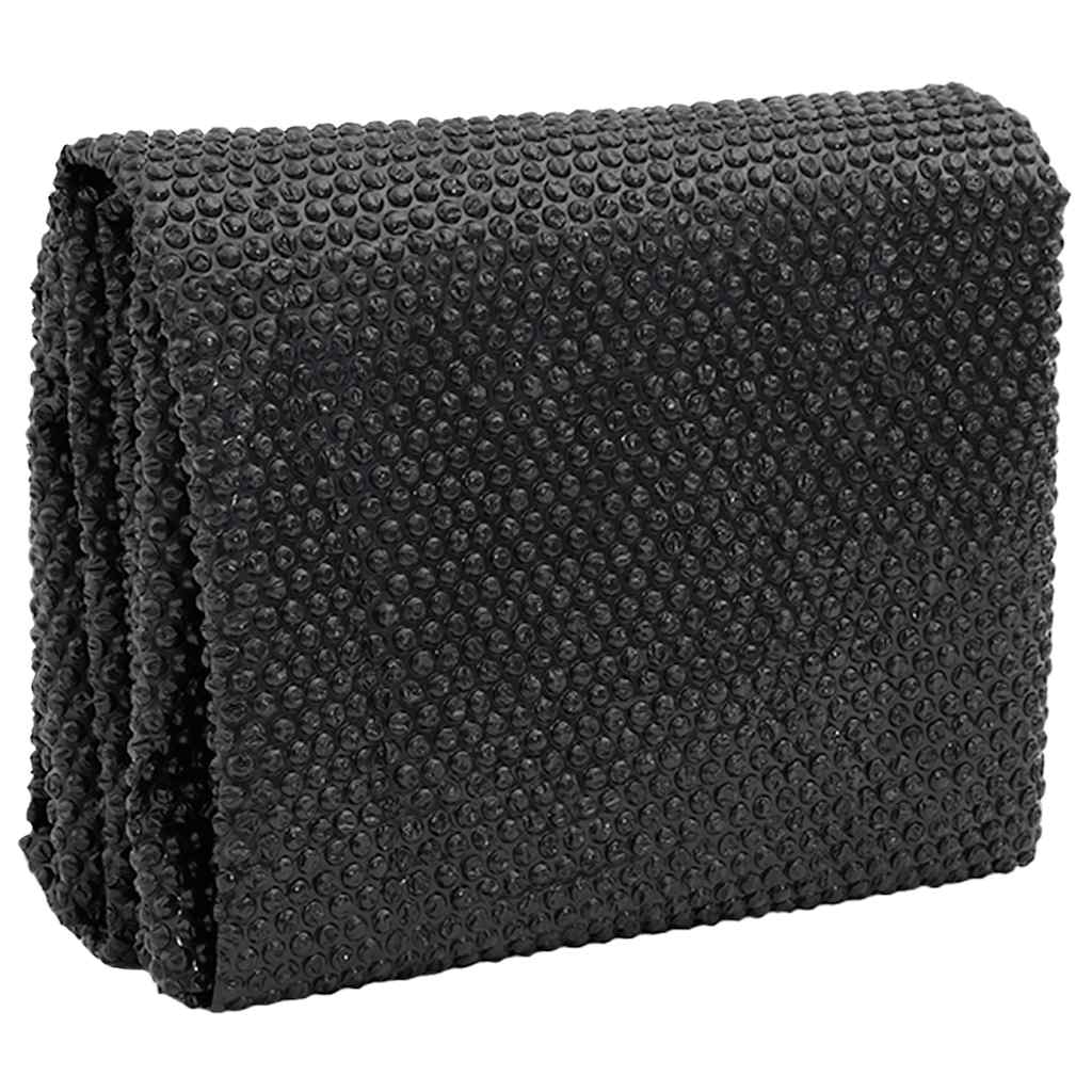 Zwembadfolie solar drijvend 455 cm PE zwart en blauw is nu te koop bij PeponiXL, paradijselijk wonen!