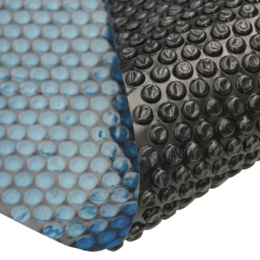 Zwembadfolie solar drijvend 455 cm PE zwart en blauw is nu te koop bij PeponiXL, paradijselijk wonen!