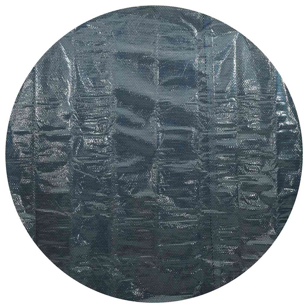 Zwembadfolie solar drijvend 488 cm PE zwart en blauw is nu te koop bij PeponiXL, paradijselijk wonen!