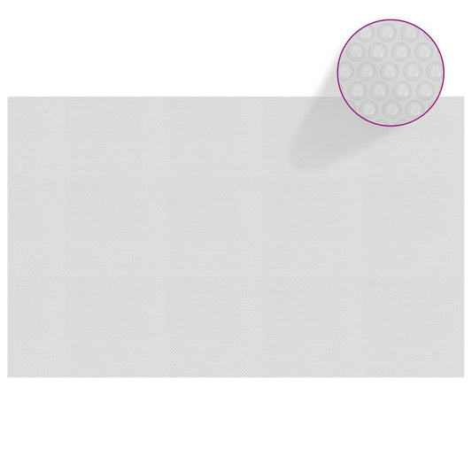 Zwembadfolie solar drijvend 260x160 cm PE grijs is nu te koop bij PeponiXL, paradijselijk wonen!