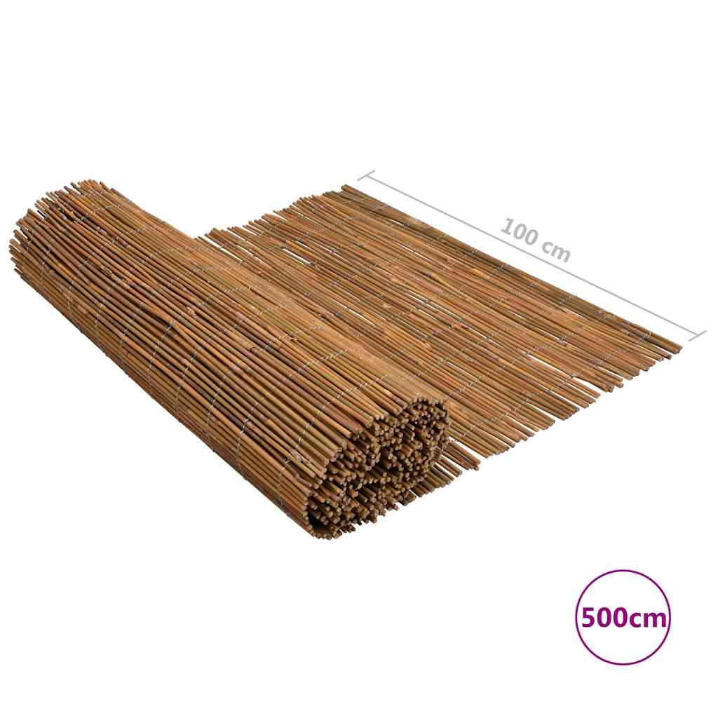 Scherm 500x100 cm bamboe is nu te koop bij PeponiXL, paradijselijk wonen!