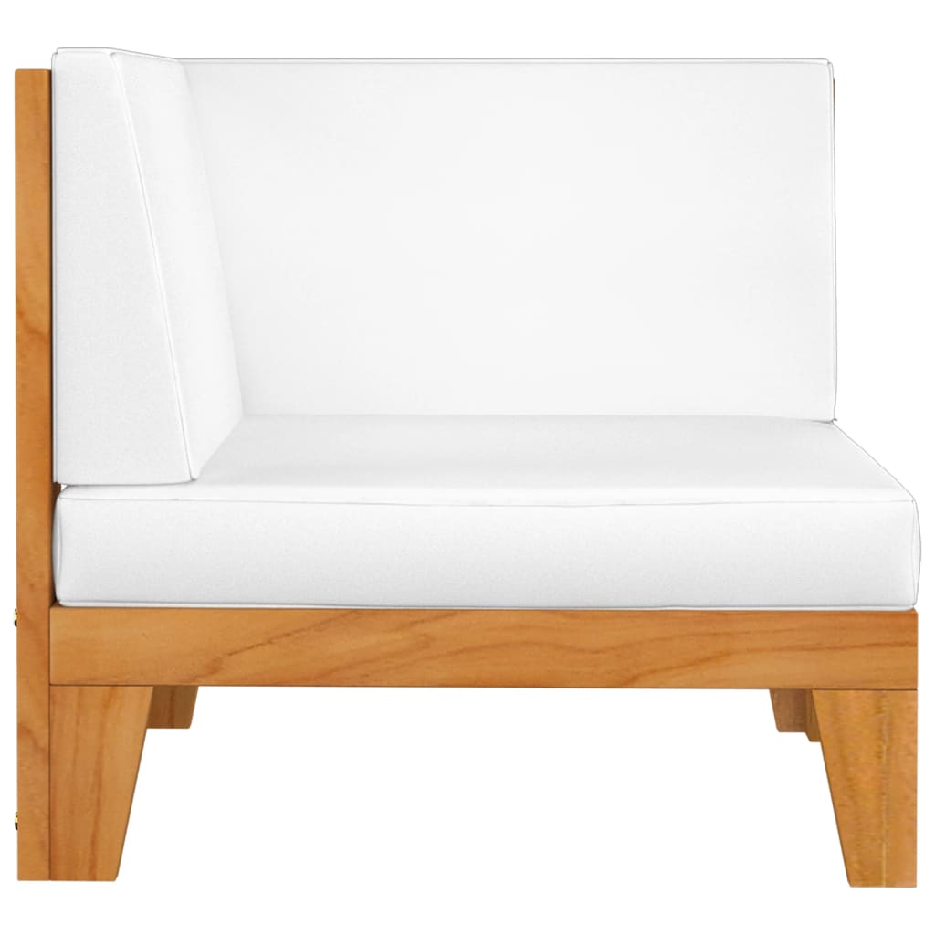 2-delige Loungeset met kussens massief acaciahout is nu te koop bij PeponiXL, paradijselijk wonen!