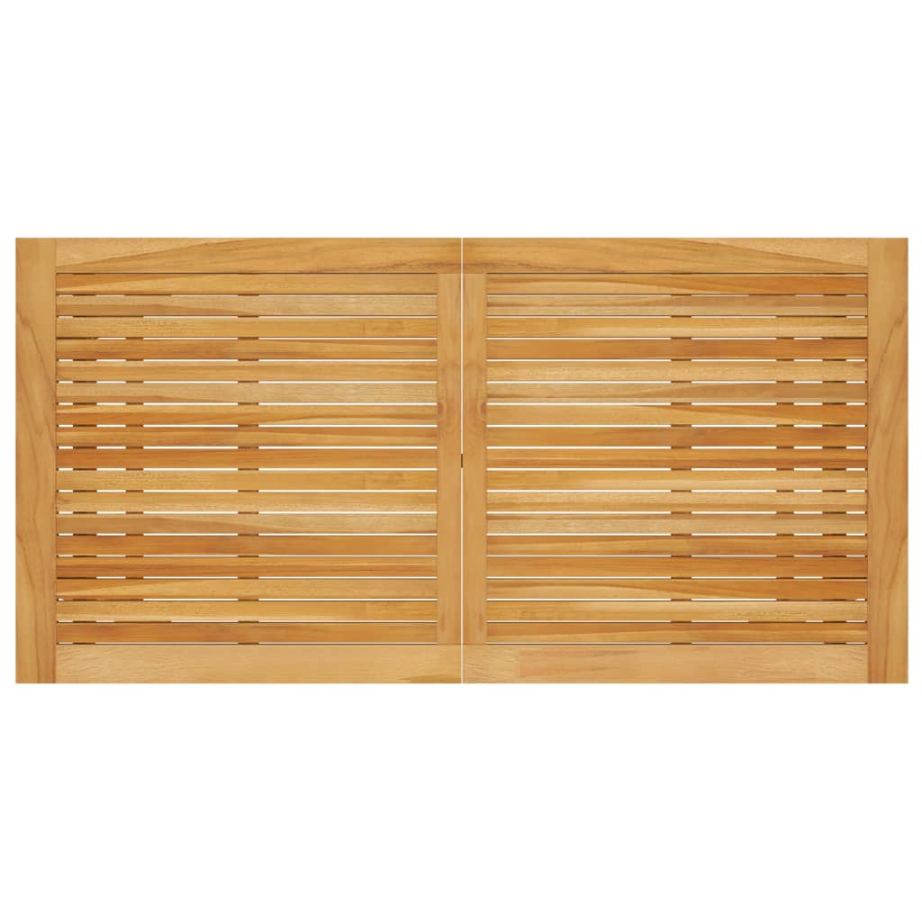 Tuintafel 140x70x73,5 cm massief acaciahout is nu te koop bij PeponiXL, paradijselijk wonen!