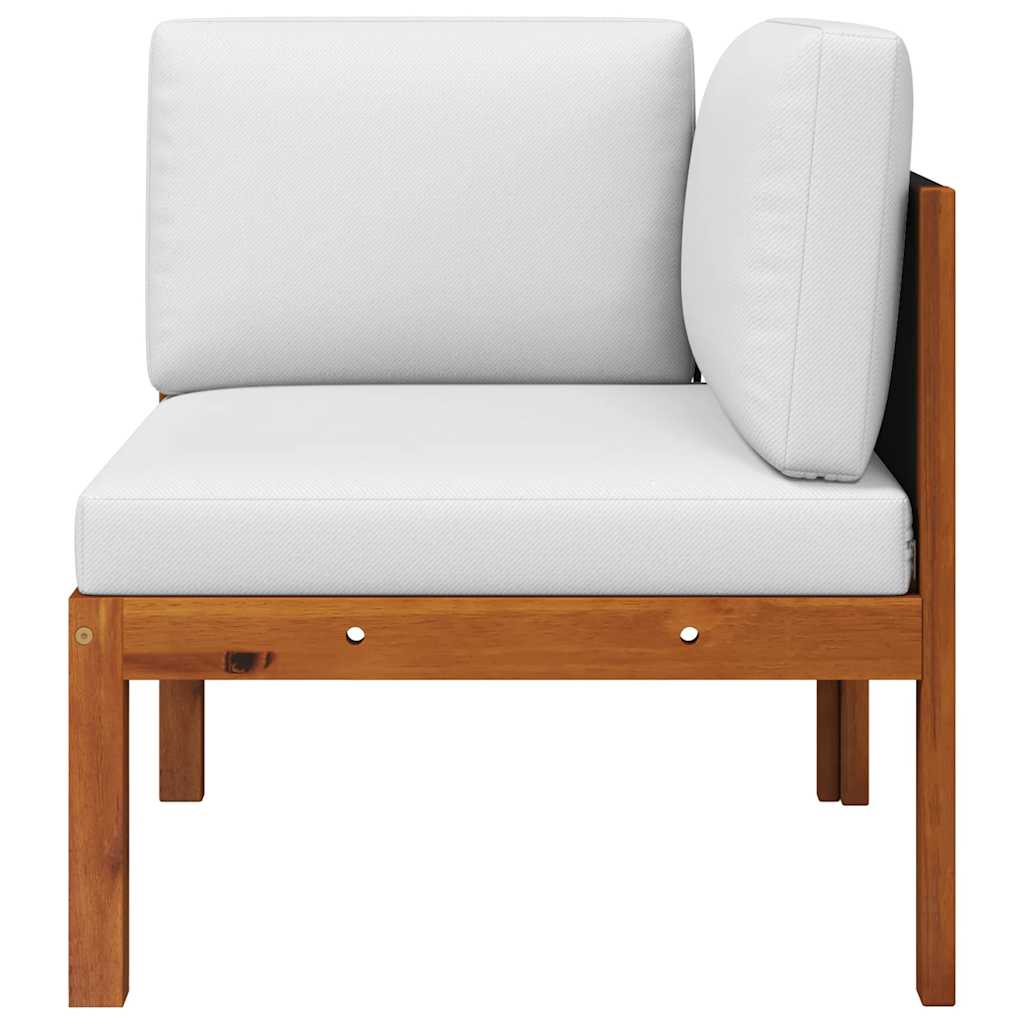 Tuinhoekbanken 2 st met kussens acaciahout & touw is nu te koop bij PeponiXL, paradijselijk wonen!