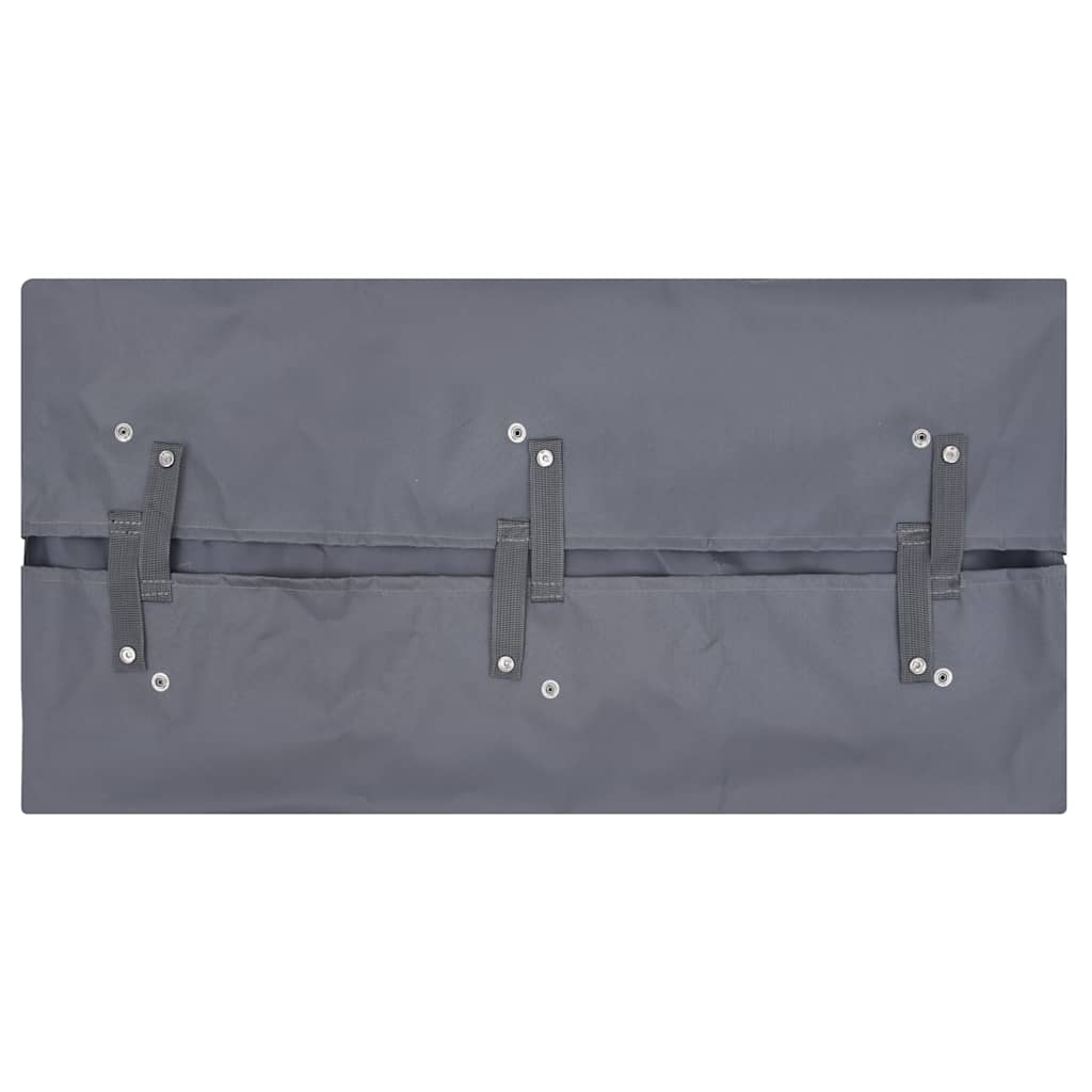 Tuinwagenvoering 81x41x40 cm stof donkergrijs is nu te koop bij PeponiXL, paradijselijk wonen!