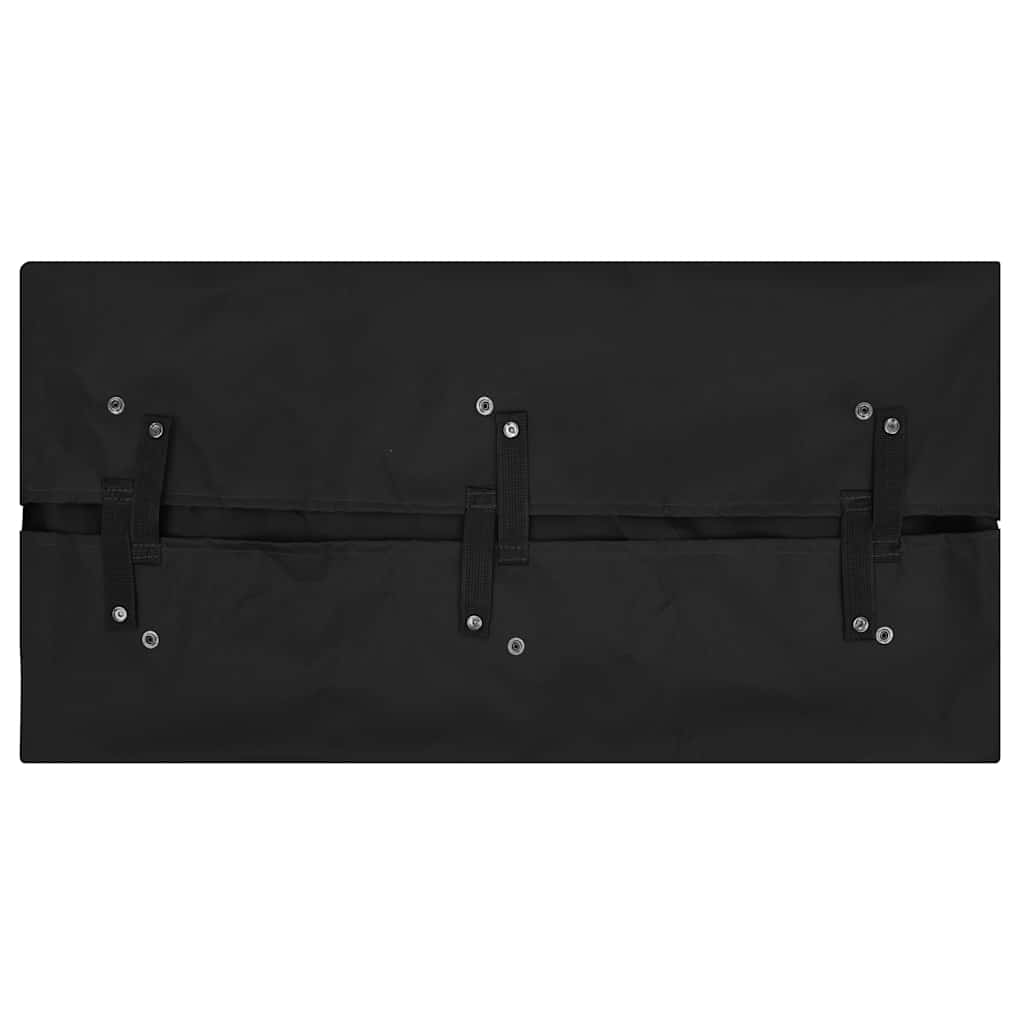 Tuinwagenvoering 81x41x40 cm stof zwart is nu te koop bij PeponiXL, paradijselijk wonen!
