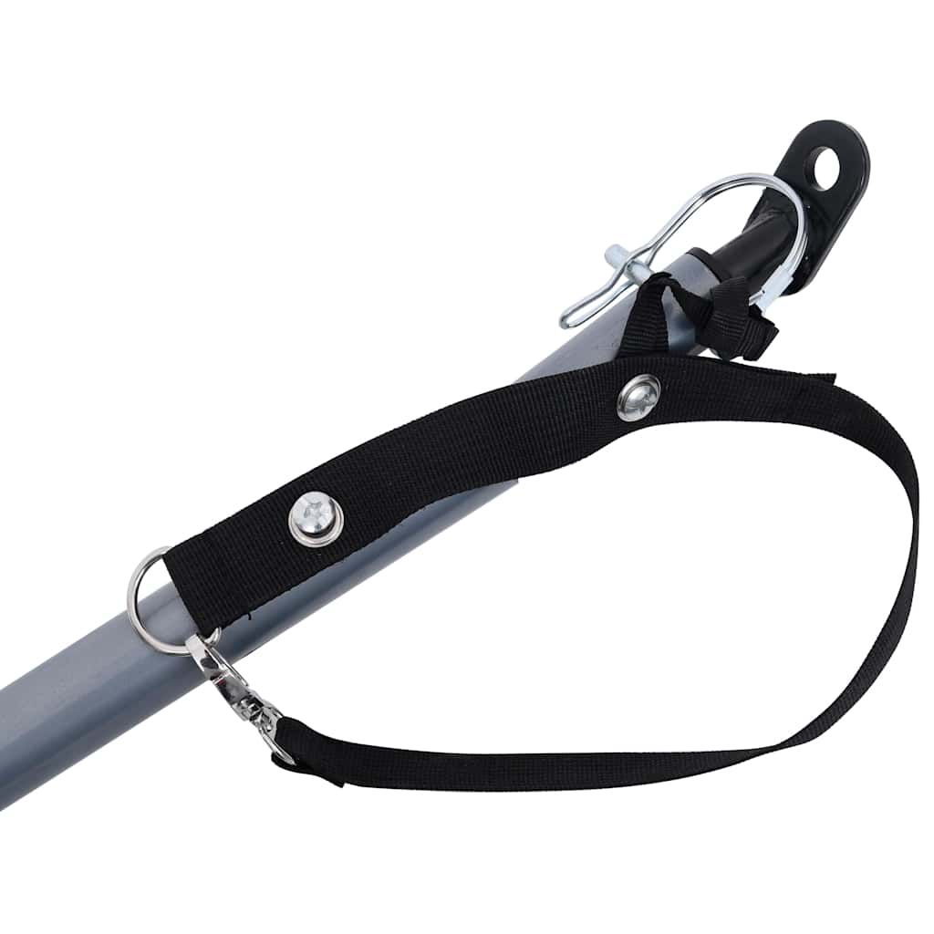 Fietstrailer 65 kg zwart en blauw is nu te koop bij PeponiXL, paradijselijk wonen!