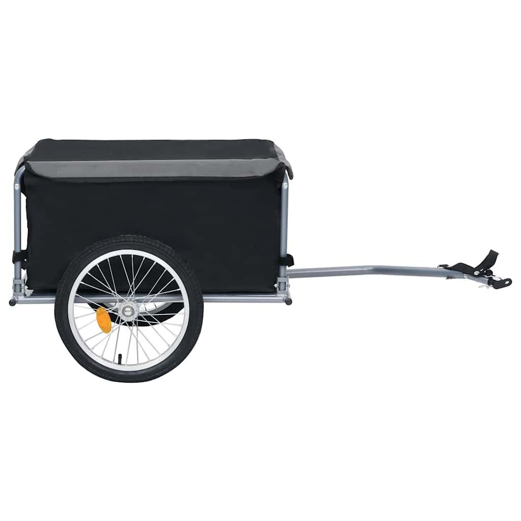 Fietstrailer 65 kg zwart en grijs is nu te koop bij PeponiXL, paradijselijk wonen!