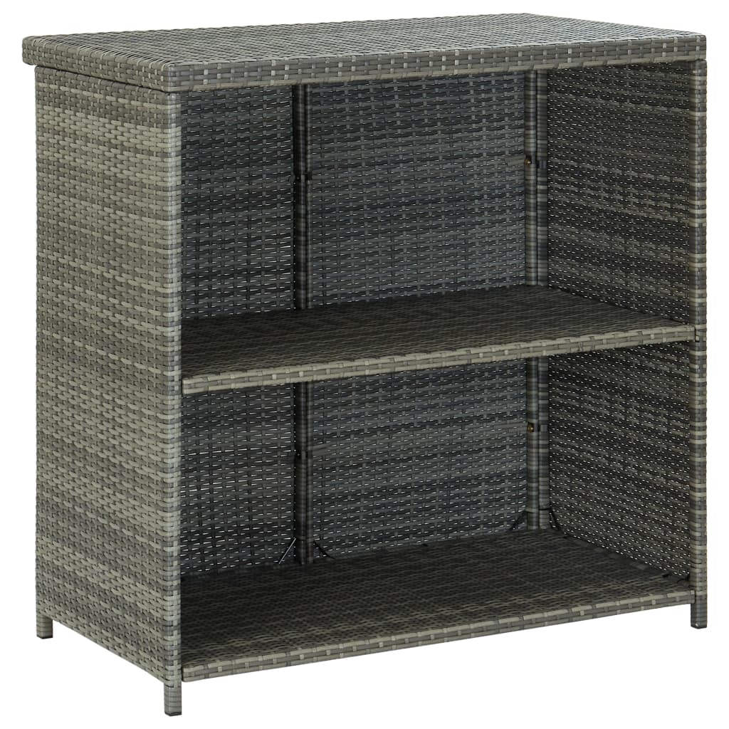3-delige Barset poly rattan grijs is nu te koop bij PeponiXL, paradijselijk wonen!