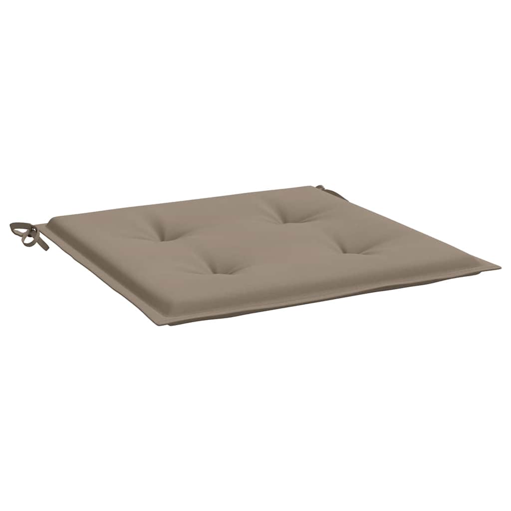 Tuinstoelkussens 2 st 40x40x4 cm oxford stof taupe is nu te koop bij PeponiXL, paradijselijk wonen!