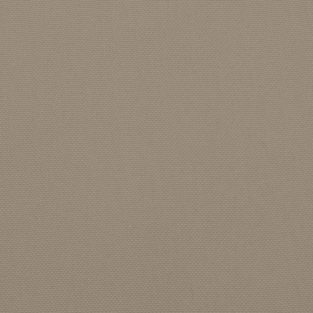 Tuinstoelkussens 2 st 40x40x4 cm oxford stof taupe is nu te koop bij PeponiXL, paradijselijk wonen!