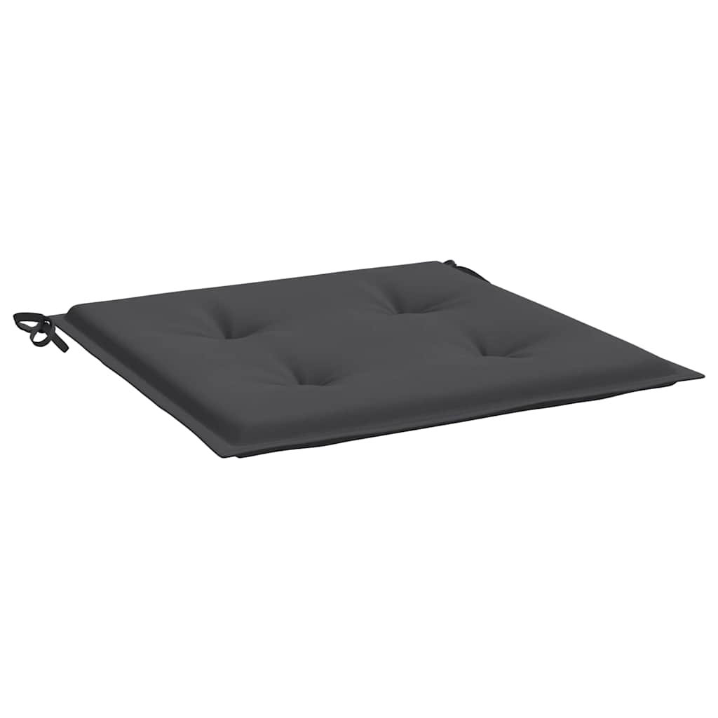 Tuinstoelkussens 6 st 50x50x4 cm oxford stof antracietkleurig