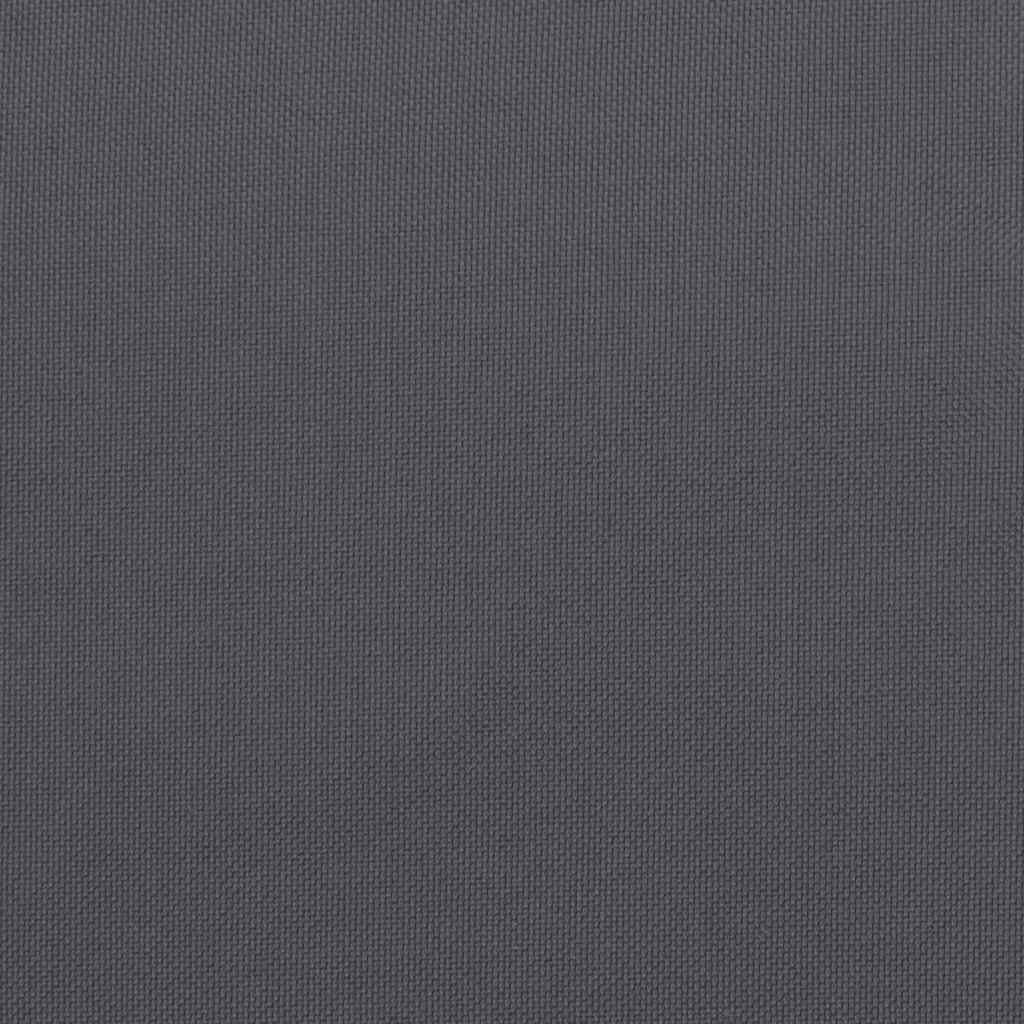 Tuinstoelkussens 6 st 50x50x4 cm oxford stof antracietkleurig