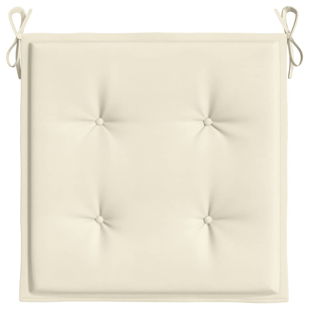 Tuinstoelkussens 6 st 50x50x2 cm oxford stof crèmekleurig is nu te koop bij PeponiXL, paradijselijk wonen!