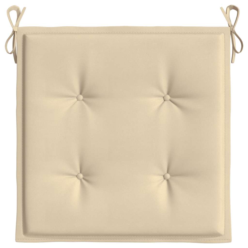 Tuinstoelkussens 6 st 50x50x4 cm oxford stof beige is nu te koop bij PeponiXL, paradijselijk wonen!