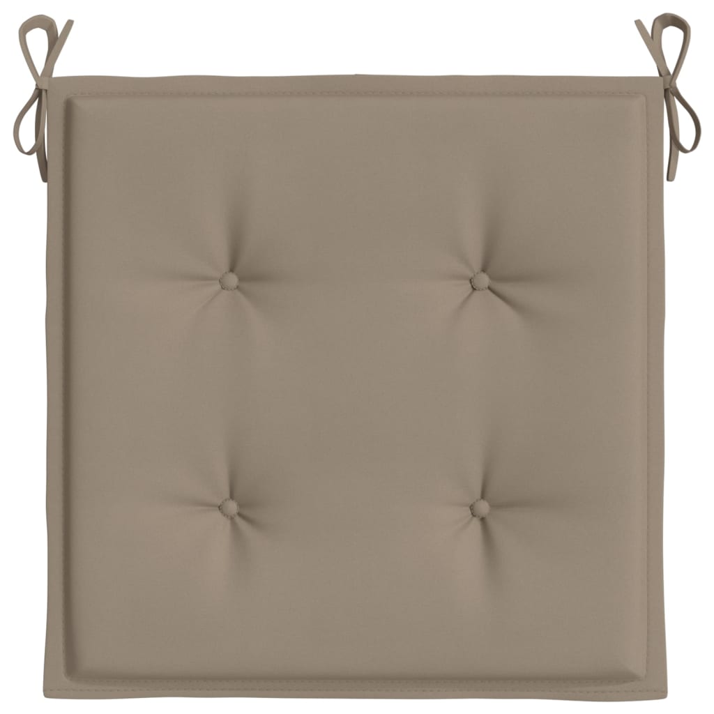 Tuinstoelkussens 4 st 50x50x4 cm oxford stof taupe is nu te koop bij PeponiXL, paradijselijk wonen!