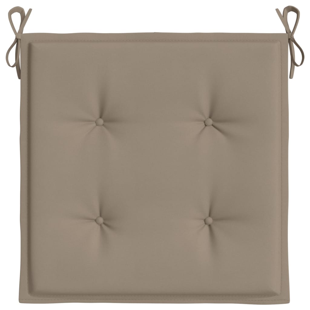 Tuinstoelkussens 6 st 50x50x3 cm oxford stof taupe is nu te koop bij PeponiXL, paradijselijk wonen!