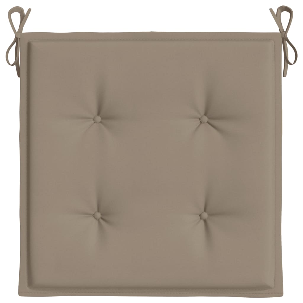 Tuinstoelkussens 6 st 50x50x4 cm oxford stof taupe is nu te koop bij PeponiXL, paradijselijk wonen!
