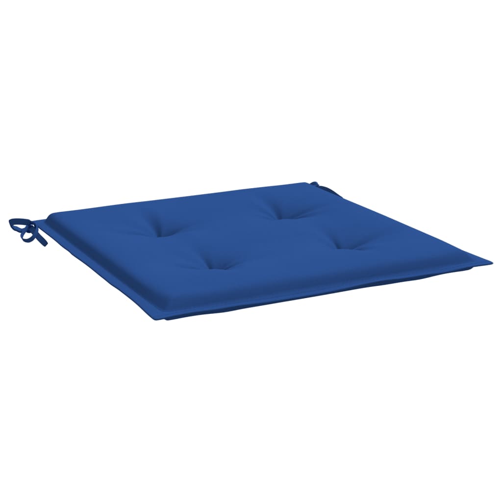 Tuinstoelkussens 6 st 50x50x4 cm oxford stof koningsblauw