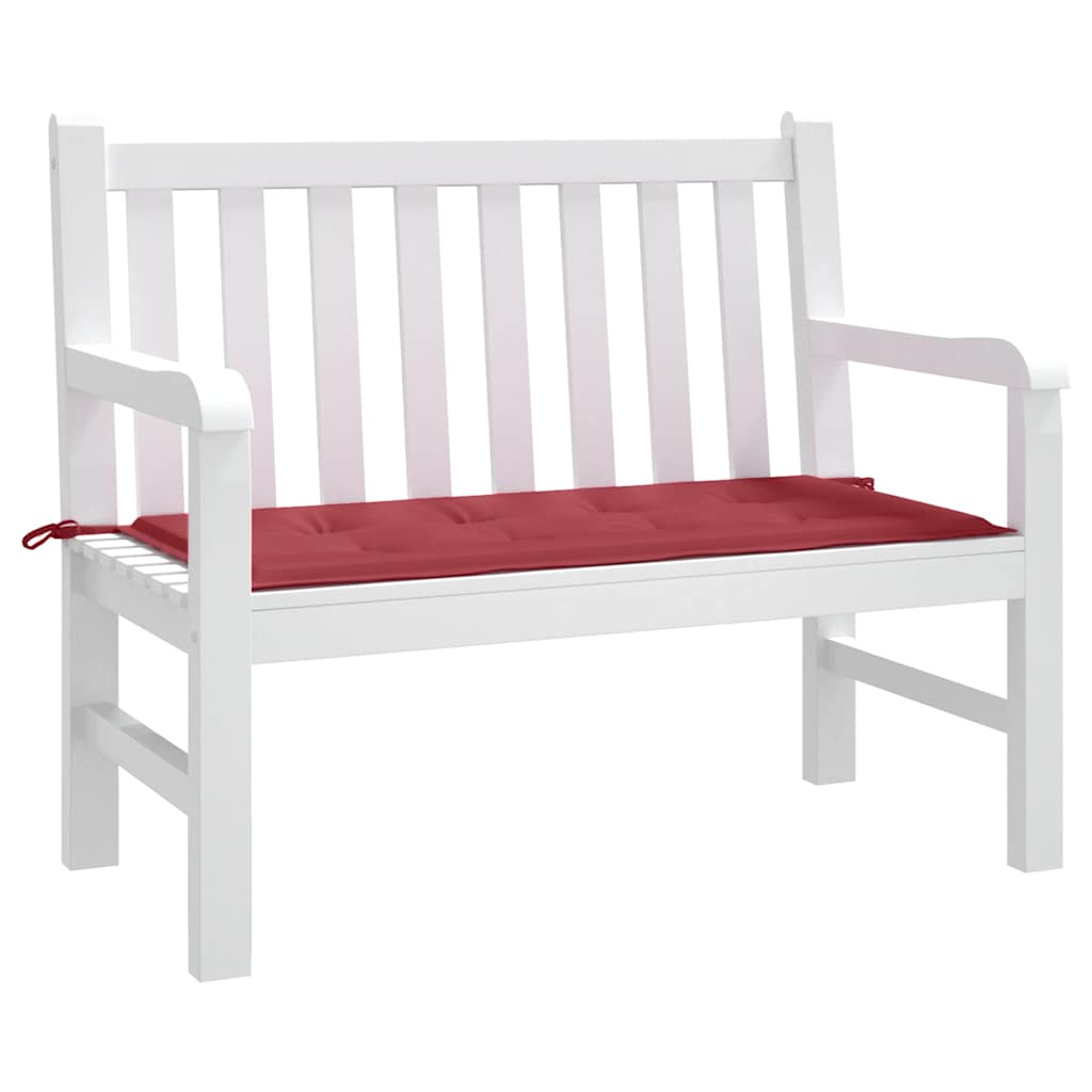 Tuinbankkussen 120x50x3 cm oxford stof wijnrood is nu te koop bij PeponiXL, paradijselijk wonen!