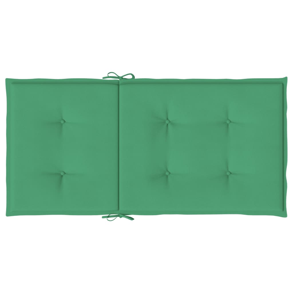 Tuinstoelkussens 6 st 100x50x3 cm oxford stof groen is nu te koop bij PeponiXL, paradijselijk wonen!