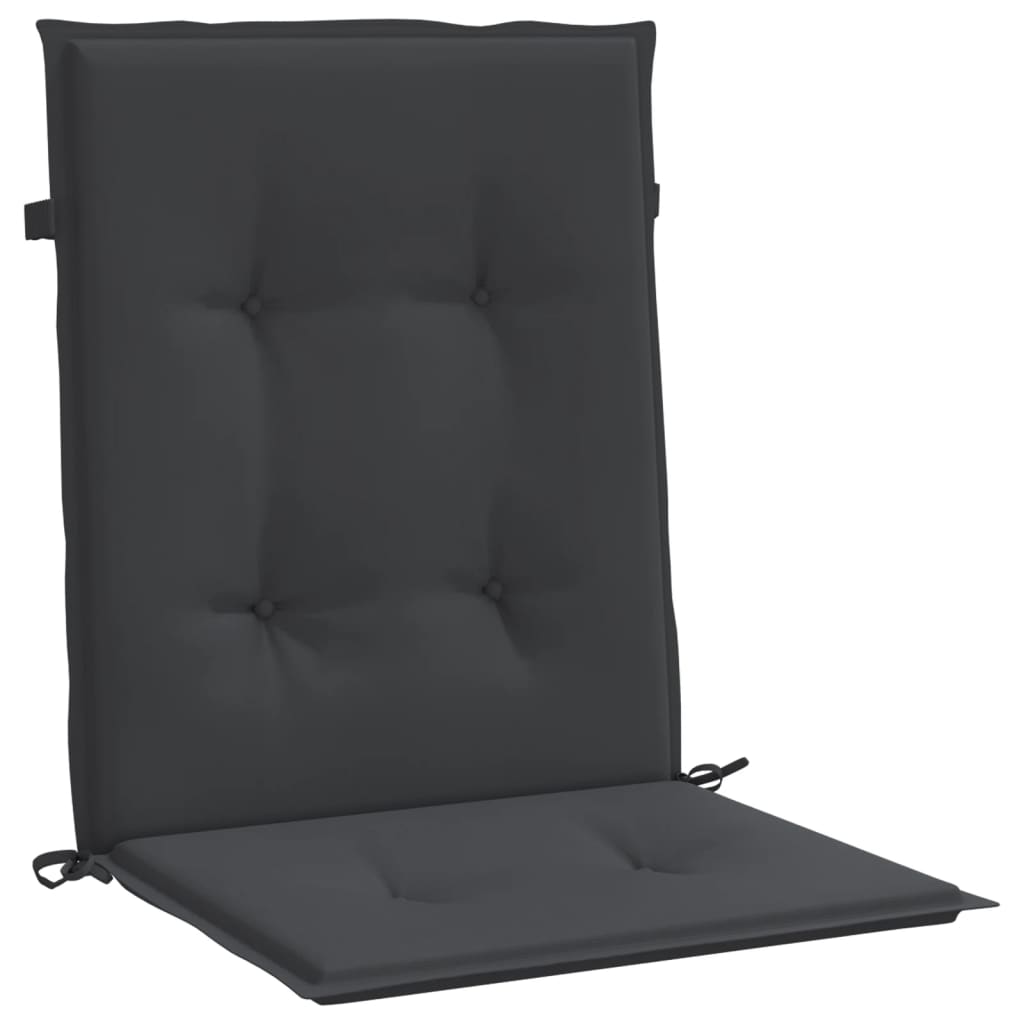 Tuinstoelkussens 6 st 100x50x3 cm oxford stof zwart is nu te koop bij PeponiXL, paradijselijk wonen!