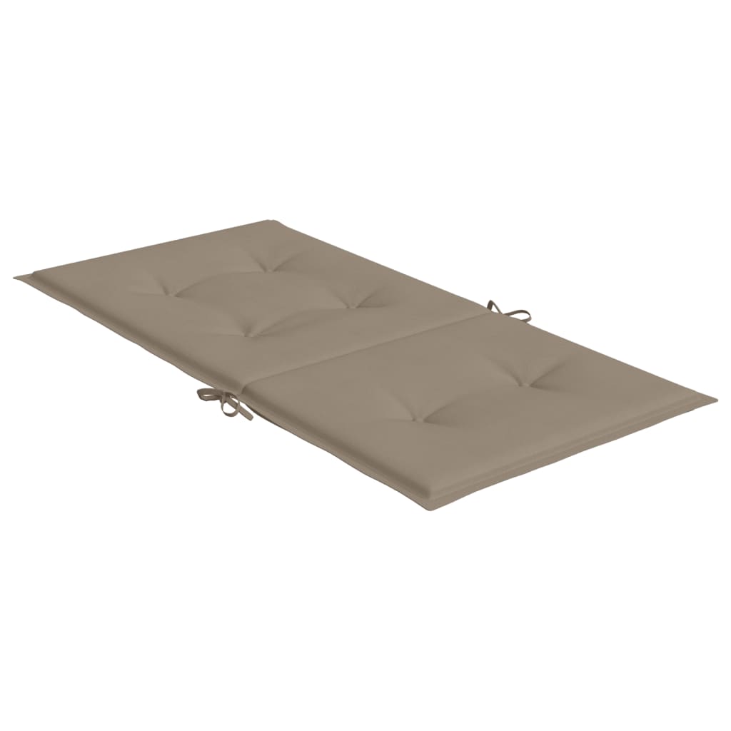 Tuinstoelkussens 6 st 100x50x3 cm oxford stof taupe is nu te koop bij PeponiXL, paradijselijk wonen!