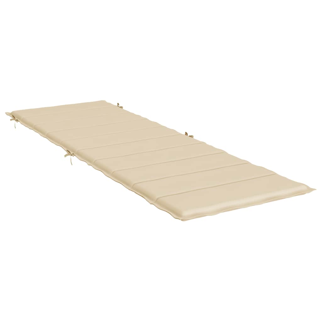 Ligbedkussen 186x58x4 cm oxford stof beige is nu te koop bij PeponiXL, paradijselijk wonen!