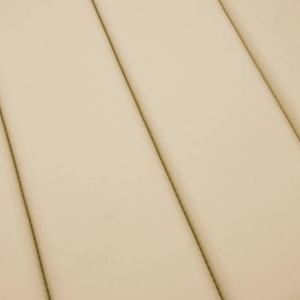 Ligbedkussen 186x58x4 cm oxford stof beige is nu te koop bij PeponiXL, paradijselijk wonen!