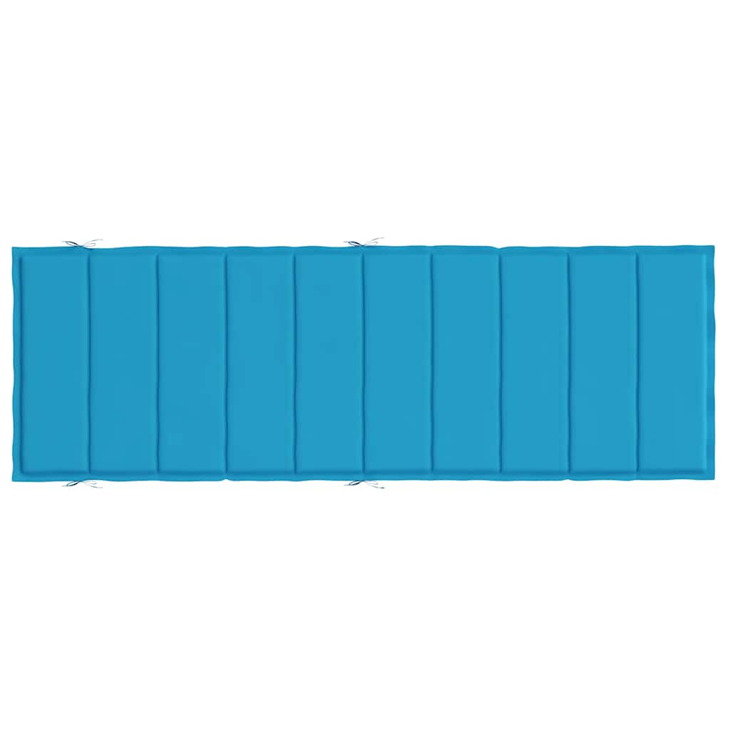 Ligbedkussen 186x58x4 cm oxford stof blauw is nu te koop bij PeponiXL, paradijselijk wonen!