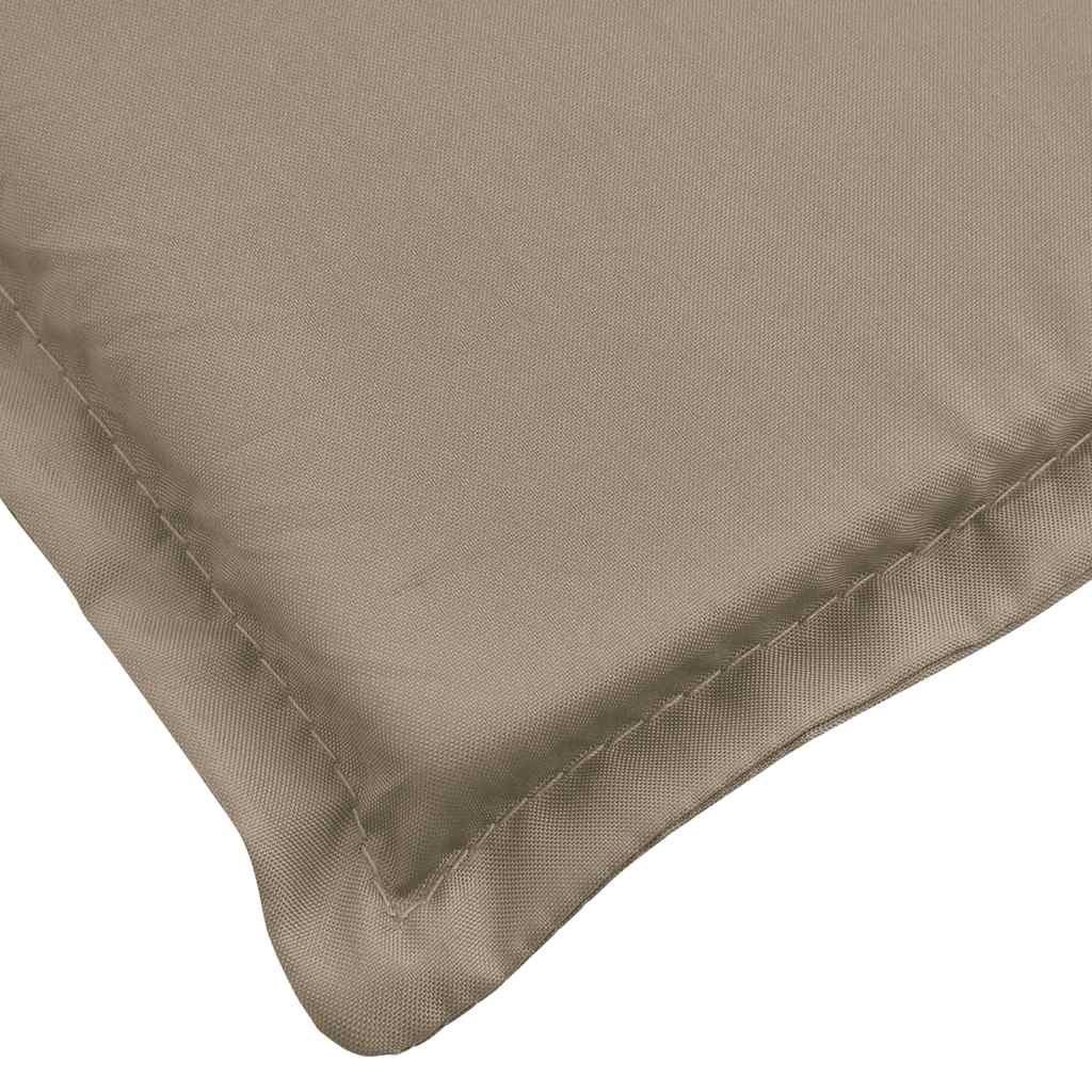 Ligbedkussen 186x58x4 cm oxford stof taupe is nu te koop bij PeponiXL, paradijselijk wonen!