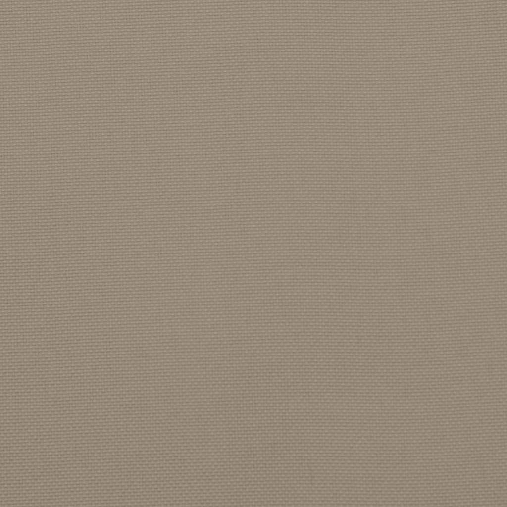 Ligbedkussen 186x58x4 cm oxford stof taupe is nu te koop bij PeponiXL, paradijselijk wonen!