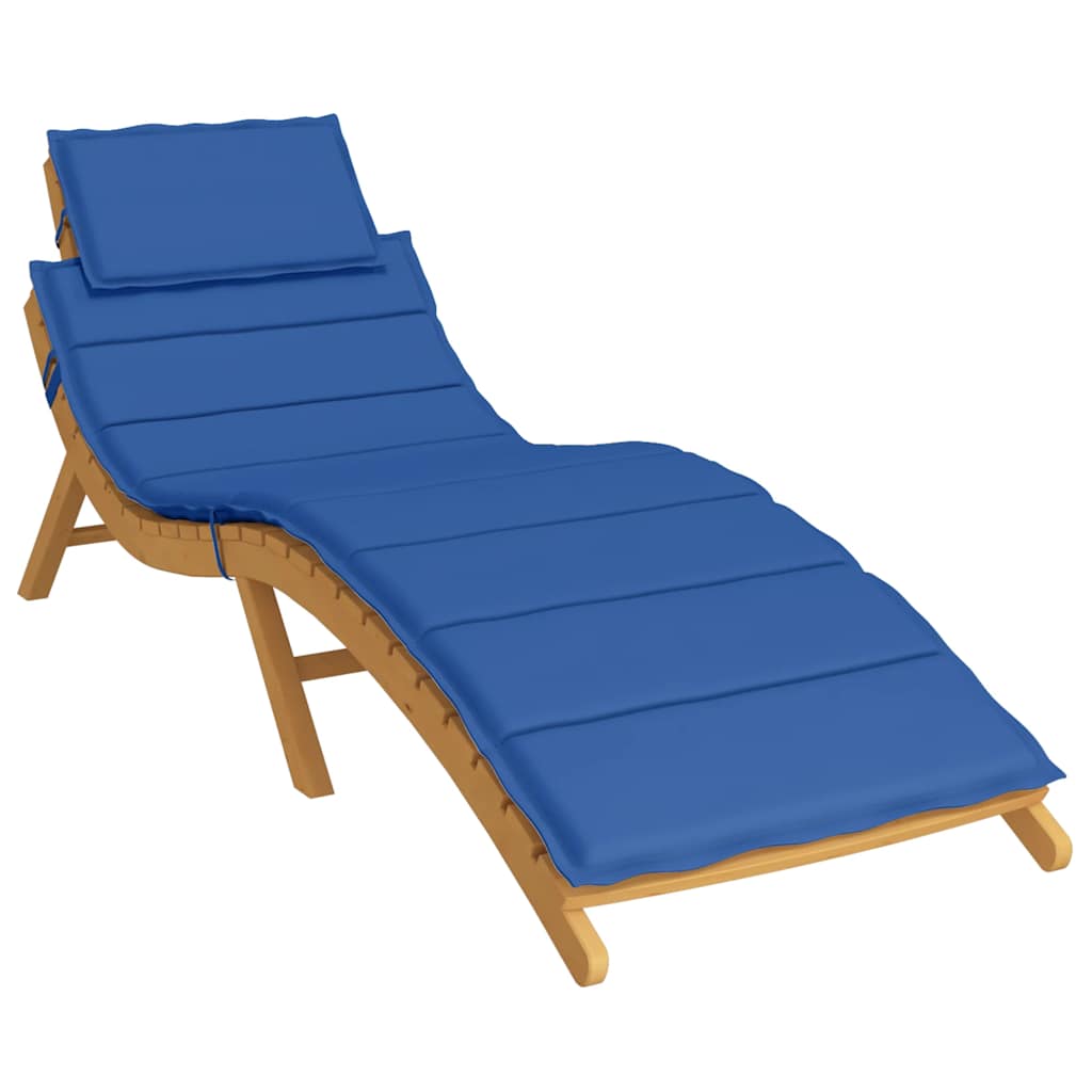 Ligbedkussen 186x58x4 cm oxford stof koningsblauw is nu te koop bij PeponiXL, paradijselijk wonen!