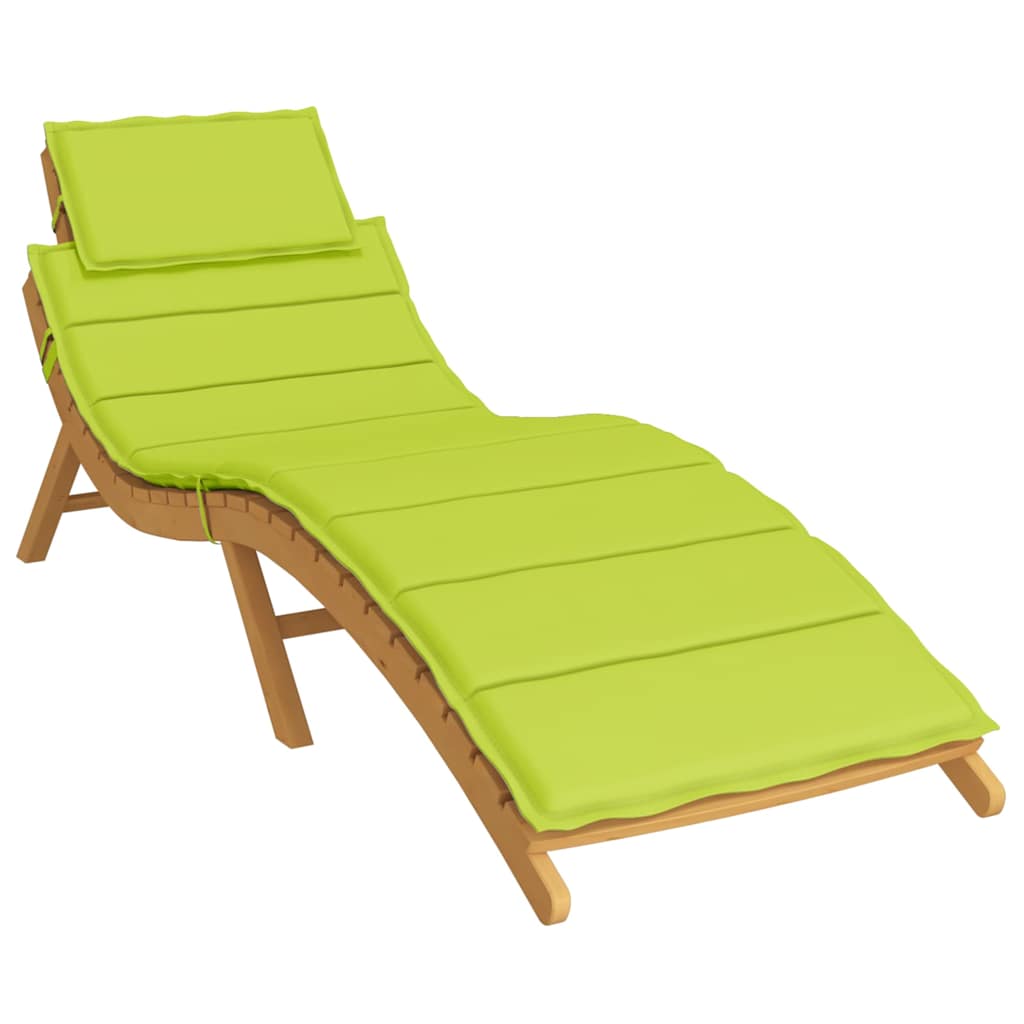 Ligbedkussen 186x58x4 cm oxford stof heldergroen is nu te koop bij PeponiXL, paradijselijk wonen!