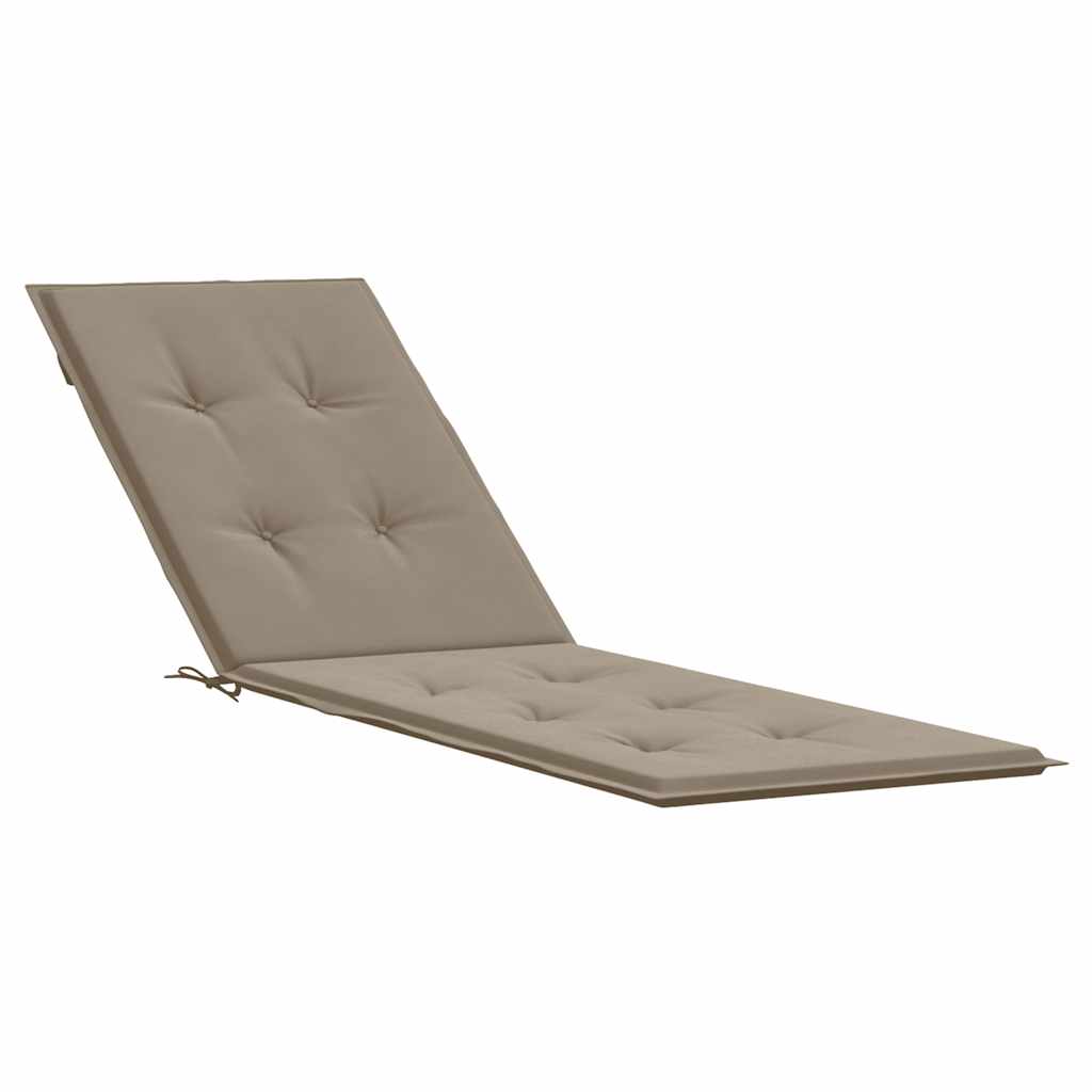 Terrasstoelkussen (75+105)x50x4 cm taupe is nu te koop bij PeponiXL, paradijselijk wonen!