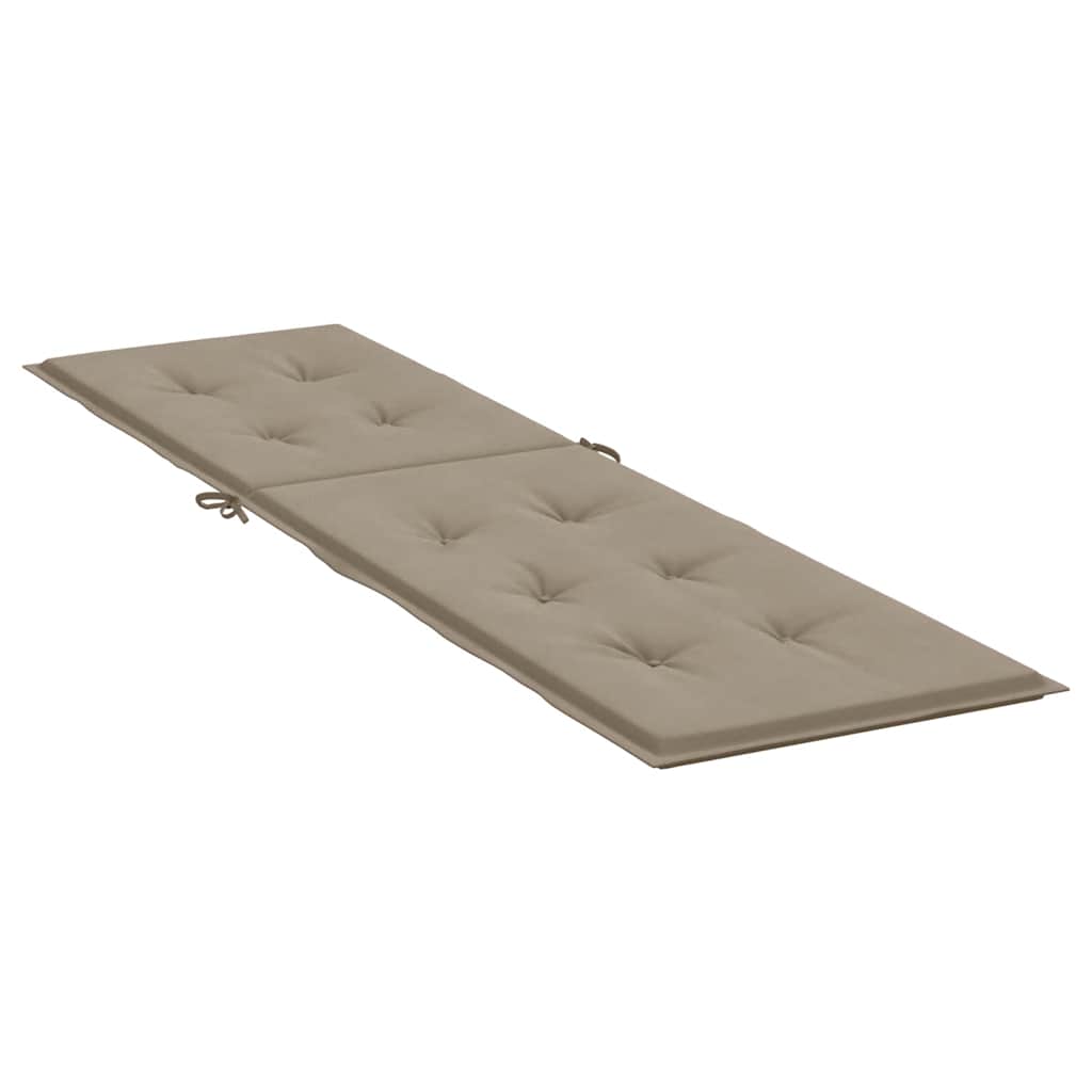 Terrasstoelkussen (75+105)x50x4 cm taupe is nu te koop bij PeponiXL, paradijselijk wonen!
