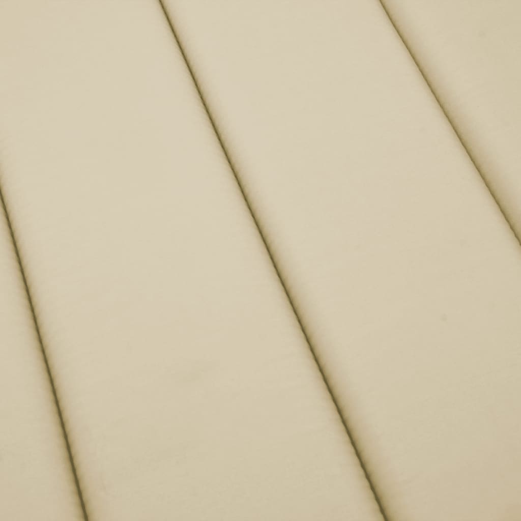 Ligbedkussen 200x50x3 cm oxford stof beige is nu te koop bij PeponiXL, paradijselijk wonen!