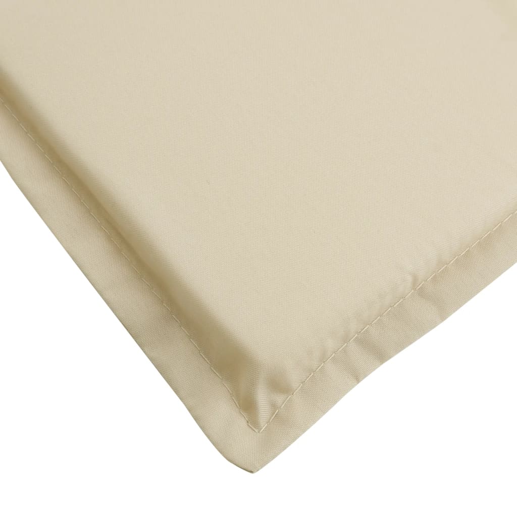 Ligbedkussen 200x50x3 cm oxford stof beige is nu te koop bij PeponiXL, paradijselijk wonen!