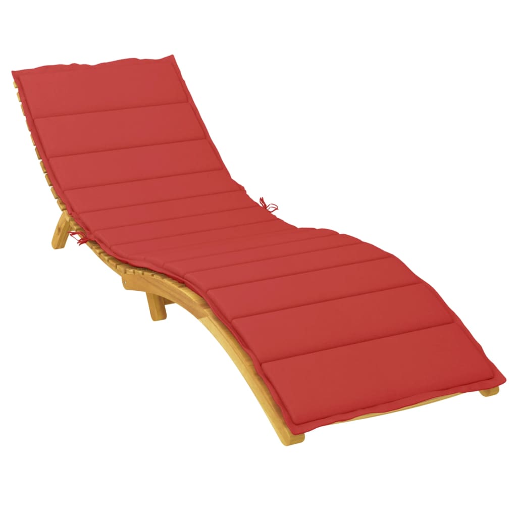 Ligbedkussen 200x50x3 cm oxford stof rood is nu te koop bij PeponiXL, paradijselijk wonen!