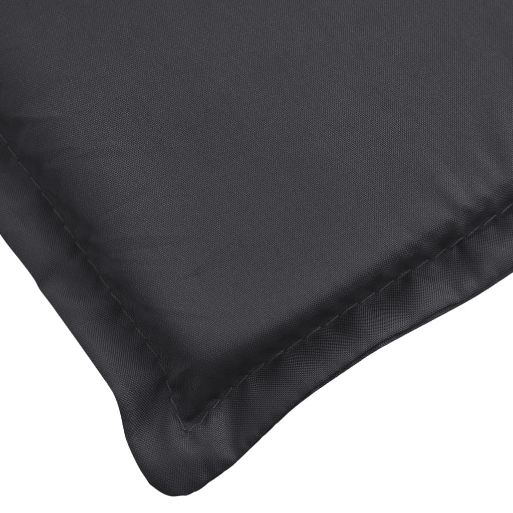 Ligbedkussen 200x50x3 cm oxford stof zwart is nu te koop bij PeponiXL, paradijselijk wonen!