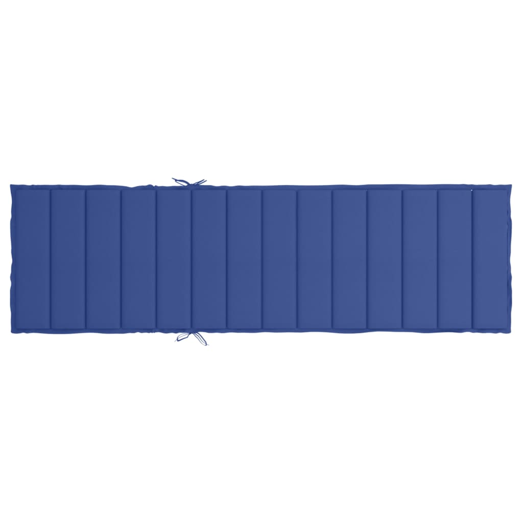 Ligbedkussen 200x50x3 cm oxford stof koningsblauw is nu te koop bij PeponiXL, paradijselijk wonen!