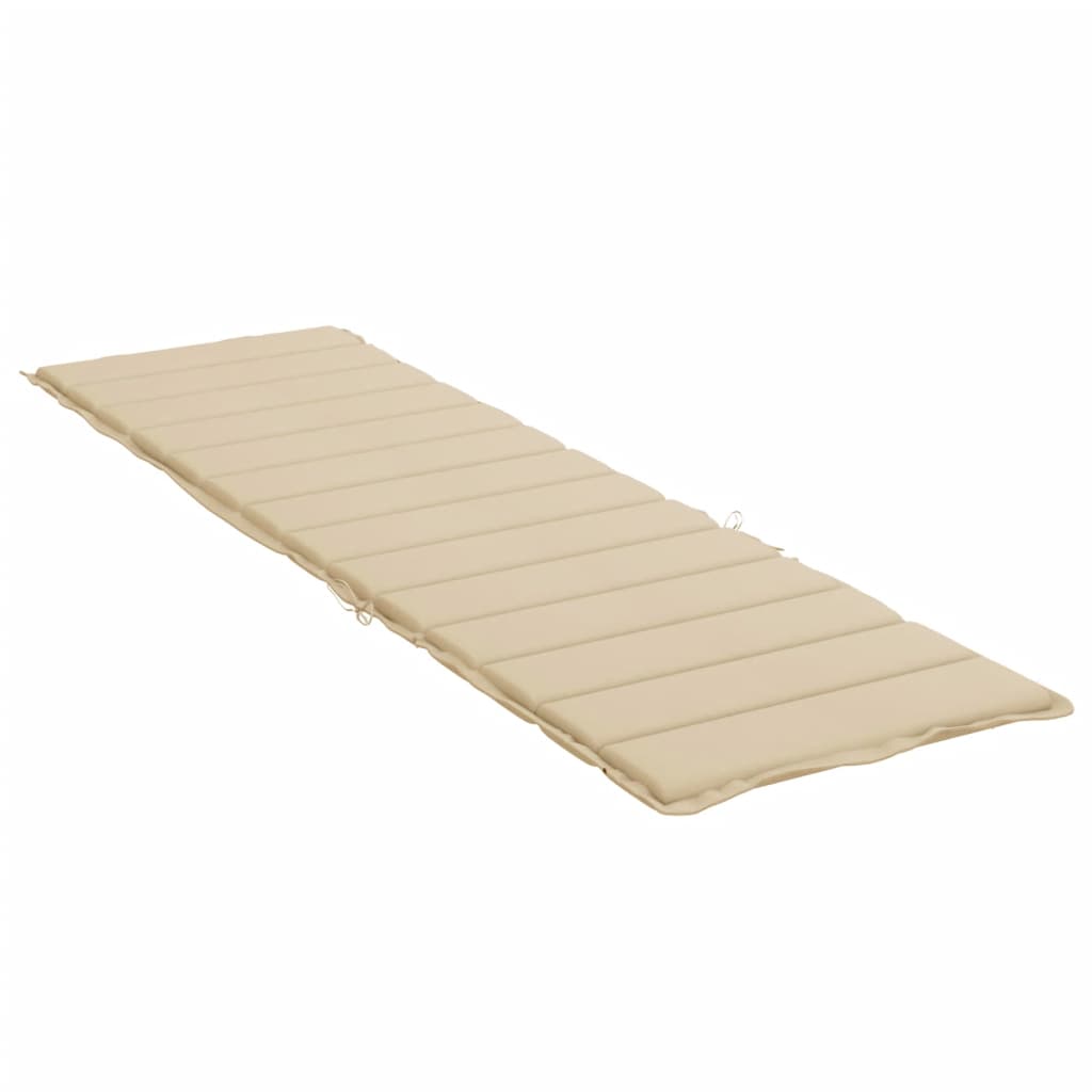 Ligbedkussen 200x60x3 cm oxford stof beige is nu te koop bij PeponiXL, paradijselijk wonen!