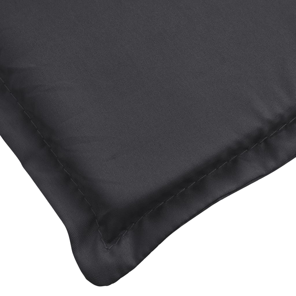 Ligbedkussen 200x60x3 cm oxford stof zwart is nu te koop bij PeponiXL, paradijselijk wonen!