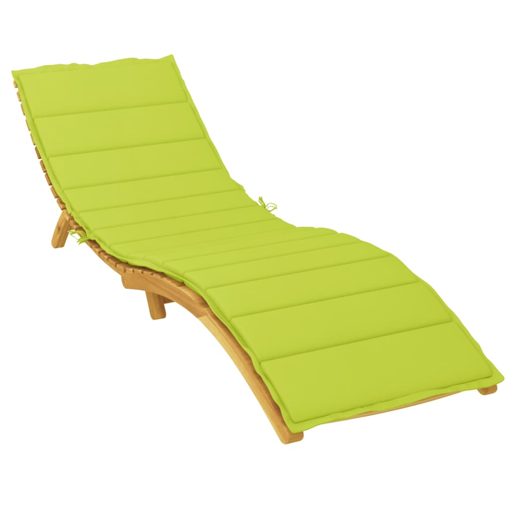 Ligbedkussen 200x60x3 cm oxford stof heldergroen is nu te koop bij PeponiXL, paradijselijk wonen!