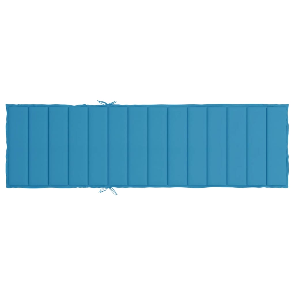 Ligbedkussen 200x70x3 cm oxford stof blauw is nu te koop bij PeponiXL, paradijselijk wonen!
