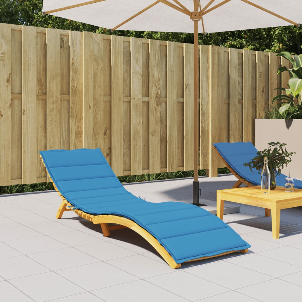 Ligbedkussen 200x70x3 cm oxford stof blauw is nu te koop bij PeponiXL, paradijselijk wonen!