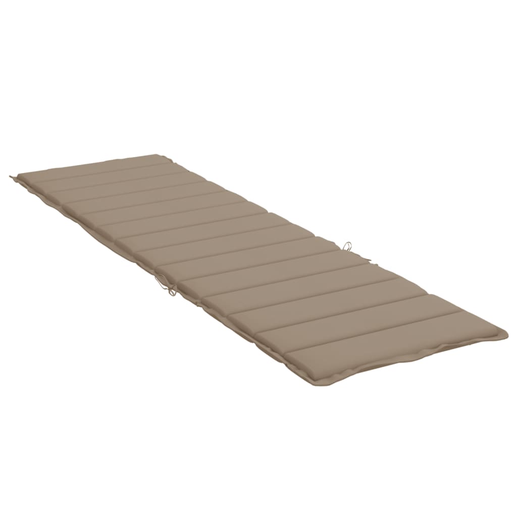 Ligbedkussen 200x70x3 cm oxford stof taupe is nu te koop bij PeponiXL, paradijselijk wonen!