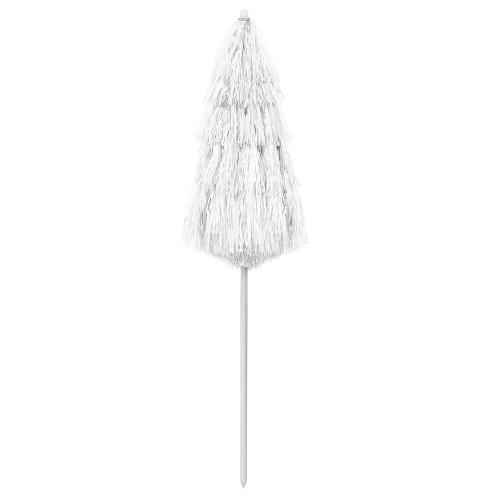 Strandparasol Hawaï 180 cm wit is nu te koop bij PeponiXL, paradijselijk wonen!